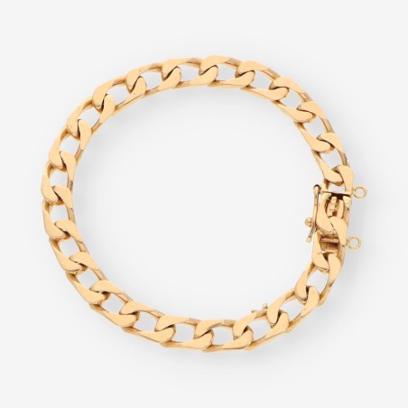 Pulsera oro 18kt barbada