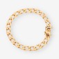 Pulsera oro 18kt barbada