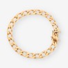 Pulsera oro barbada