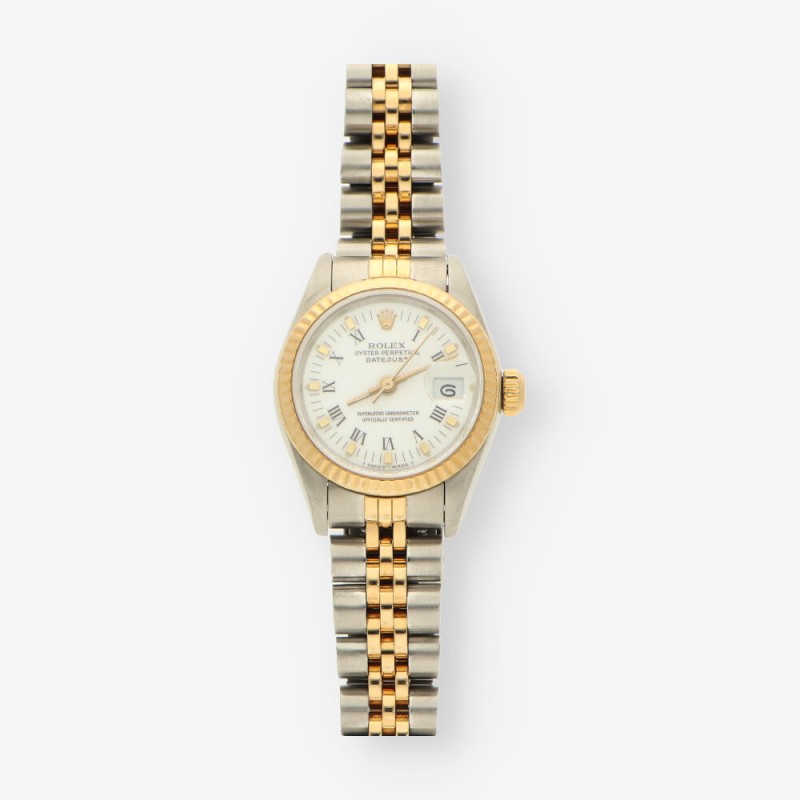 ROLEX Datejust mixto Lady 69173 Caja y documentos