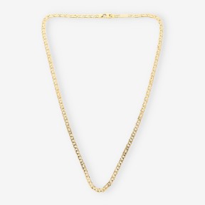 Cadena plana oro