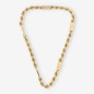 Cadena cordón con dibujo greca oro 18kt 51cm