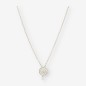 Gargantilla oro blanco y brillante 0.10Qt. MONTBLANC