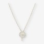 Gargantilla oro blanco y brillante 0.10Qt. MONTBLANC