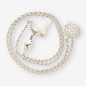 Gargantilla oro blanco y brillante 0.10Qt. MONTBLANC
