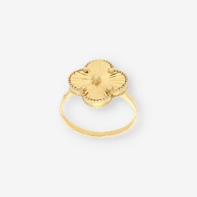 Anillo Trebol oro