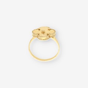 Anillo Trebol oro 18kt
