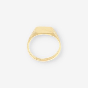 Anillo sello oro