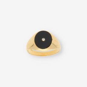Anillo Onix oro