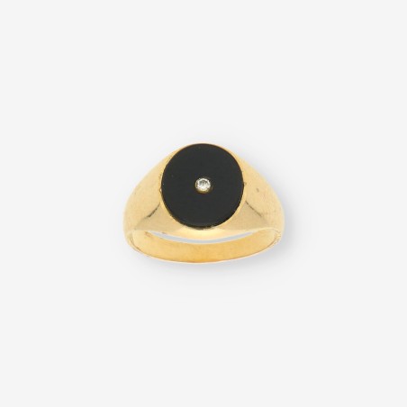 Anillo Onix oro