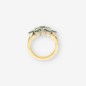 Anillo Esmeralda oro 18kt y brillantes