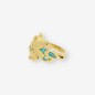 Anillo mujer oro 18kt y brillantes
