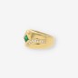 Anillo zafiro oro 18kt y brillantes