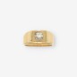 Anillo oro 18kt y brillante