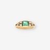 Anillo Esmeralda oro y brillantes