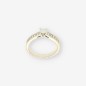 Anillo oro blanco 18kt y brillantes