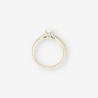 Anillo oro bl. y brillantes