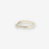 Anillo oro bl. y brillantes