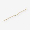 Pulsera oro esmeralda y brillantes