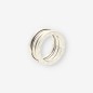 Anillo Bulgari BZero de 3 bandas en oro blanco 18kt