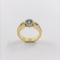 Anillo en oro 18kt con birllantes