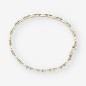 Pulsera de oro blanco 18kt con brillantes Pulsera de oro blanco 18kt con brillantes