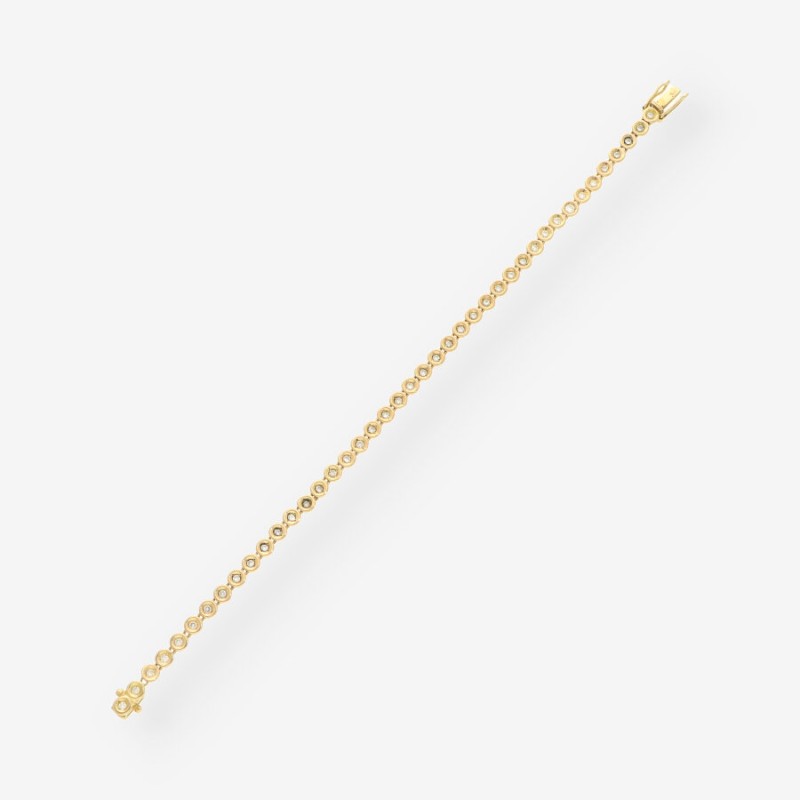 Pulsera Riviere oro y brillantes