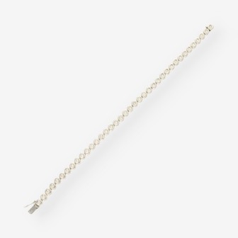 Riviere oro blanco y brillantes