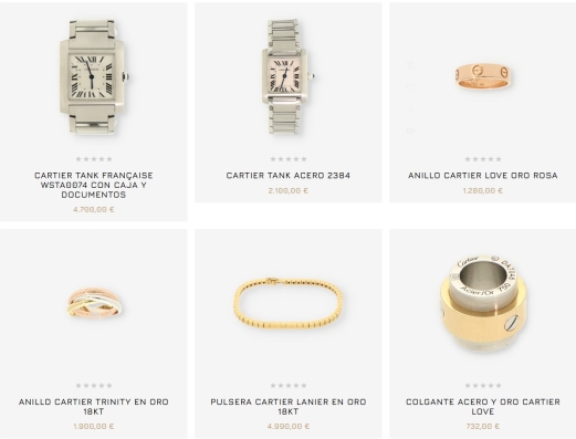 Comprar joyas y relojes de segunda mano: la opción sostenible y elegante